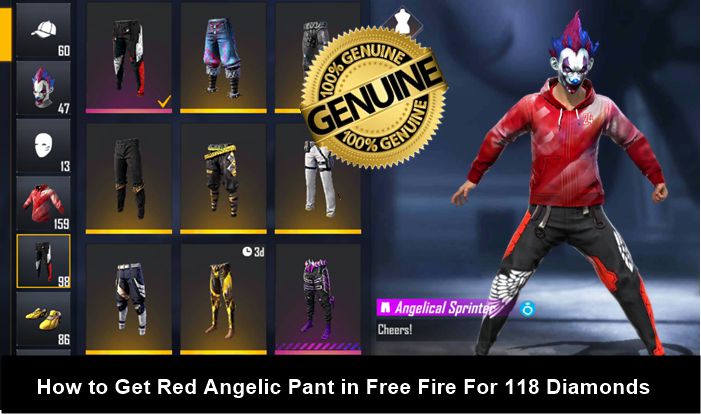 URGENT! HOW TO GET ANGELICAL PANTS FOR FREE WITH NEW FREE FIRE 2023 UNIVERSAL CODE!