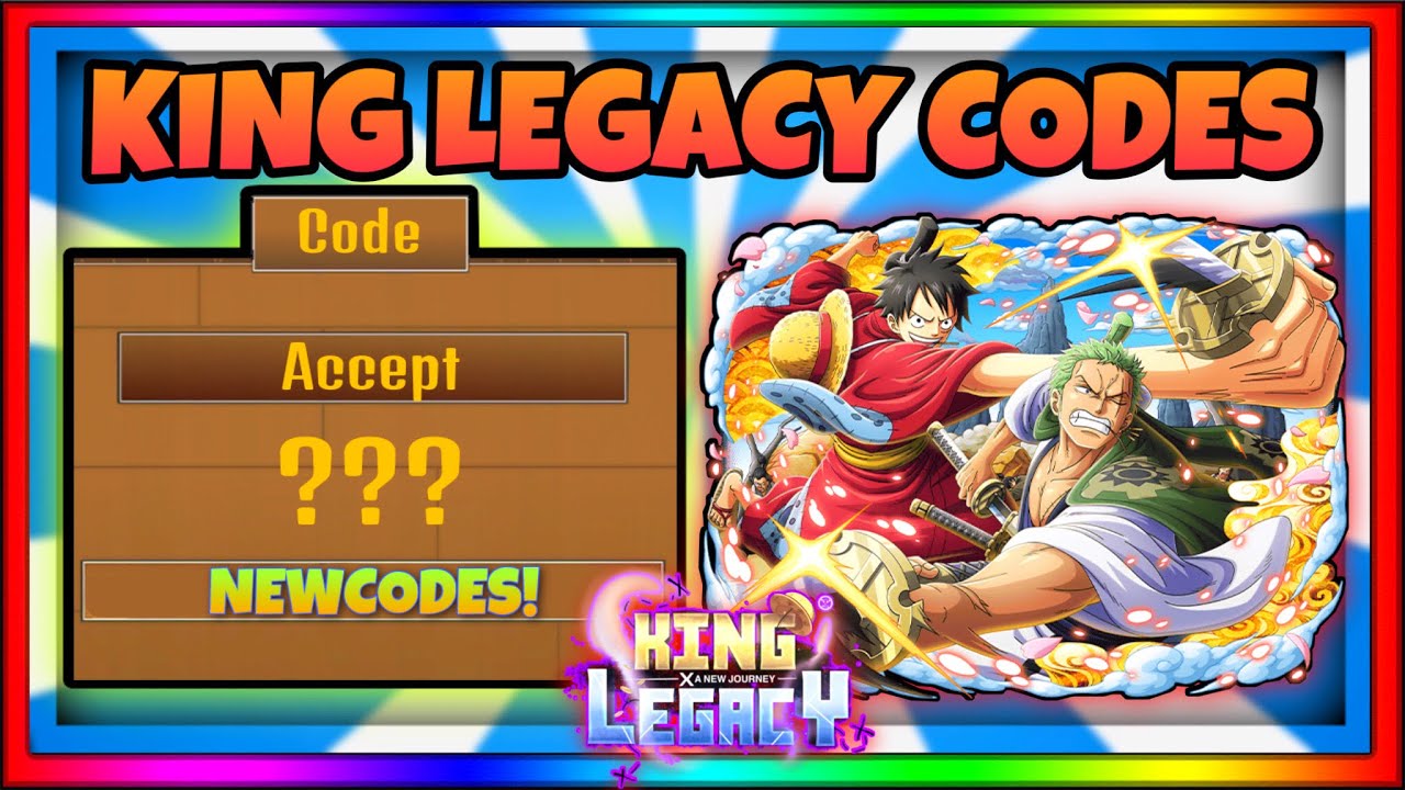 King Legacy Codes (December 2023) Free Beli, Gems