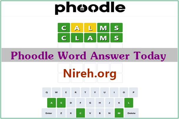 Phoodle Answer Today 