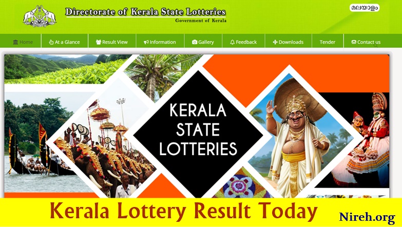Kerala Lottery Result today