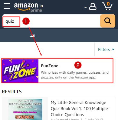 How to Participate Today's Amazon Quiz Answers