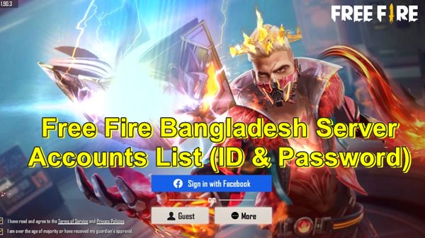 Free Fire Bangladesh Server Account