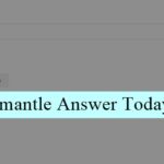 Semantle Answer Today