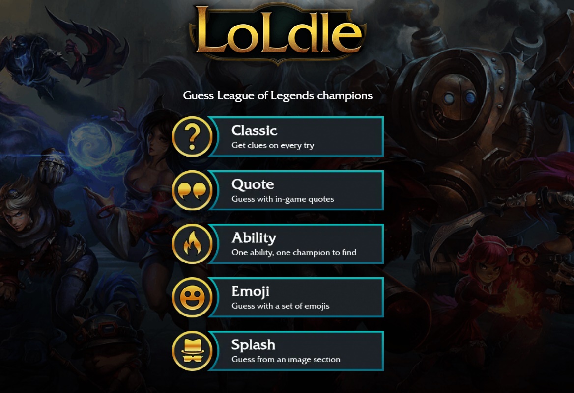 LoLdle Answer Today (November 2023) Classic, Quote, Ability, Emoji ...