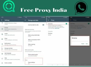 Free Proxy India for Whatsapp
