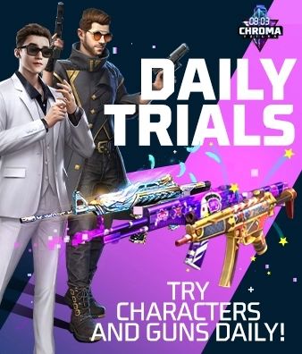 GUNS & CHARACTERS FREE TRIAL